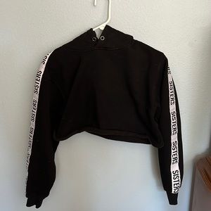 Sisters James Charles merchandise long sleeve crop top